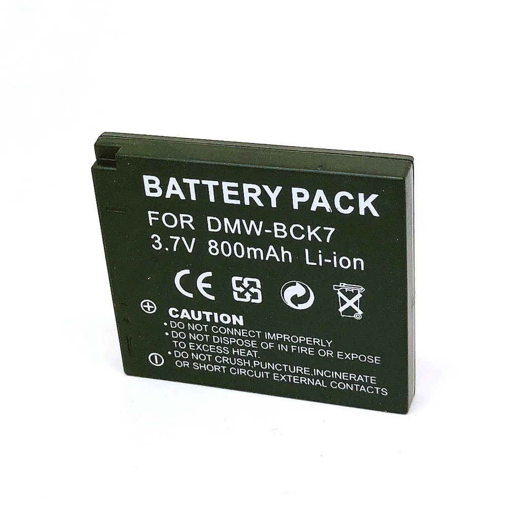 DMW-BCK7 DMW-BCK7E NCA-YN101G Батарея/USB кабель для Panasonic Lumix DMC FH2 FH24 FH25 FH27 FH4 FH5 FH6 FH8 FP5 FP7 FS14 FS16 FS18 FS2 FS22 FS28