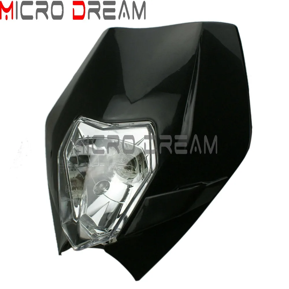 Мотокросс 12V 35W головной обтекатель Универсальный Байк E4 Emark фары для Yamaha Сузуки