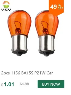 2 шт. 1156 BA15S P21W световой индикатор автомобиля тормозной задний фонарь стояночный светильник теплый белый/Янтарный Желтый галогенная лампа DC12V