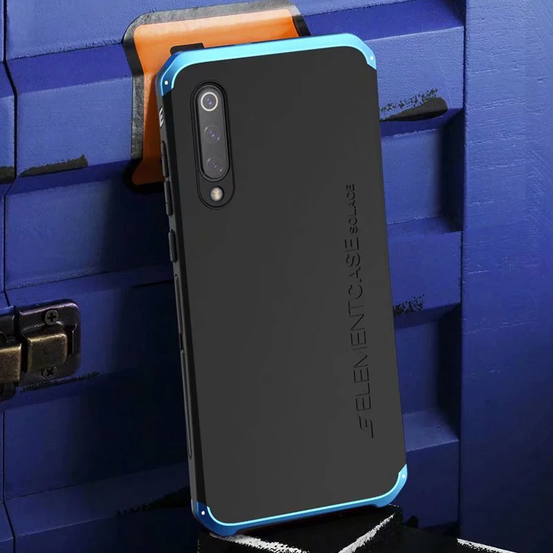 Алюминиевый металлический бампер чехол для телефона для Xiaomi Mi 9 Coque 360 полная гибридная Броня матовая PC задняя крышка для Xiaomi Mi 9 чехол противоударный