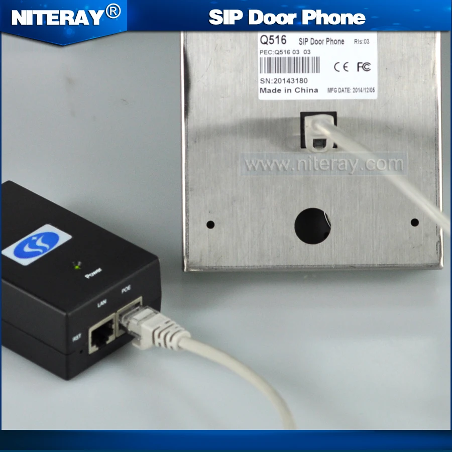 Sip-телефон двери IP Домофон Smart Водонепроницаемый телефон с сенсорной клавиатурой