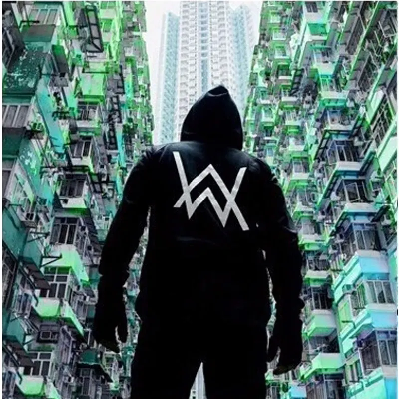 2017 BAIJOE Для мужчин s толстовки музыка DJ комедии Alan Walker Толстовка в стиле хип хоп