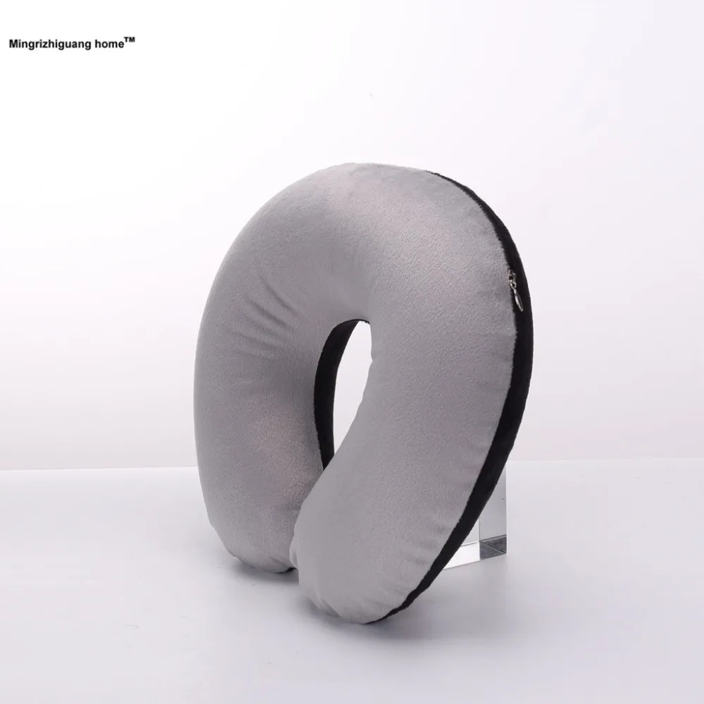 Надувная портативная Подушка u-образной формы для путешествий 1 шт. подушка шеи