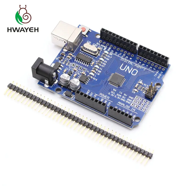 Высокое качество один Комплект UNO R3 CH340G+ MEGA328P Чип 16 МГц для arduino UNO R3 макетная плата USB кабель