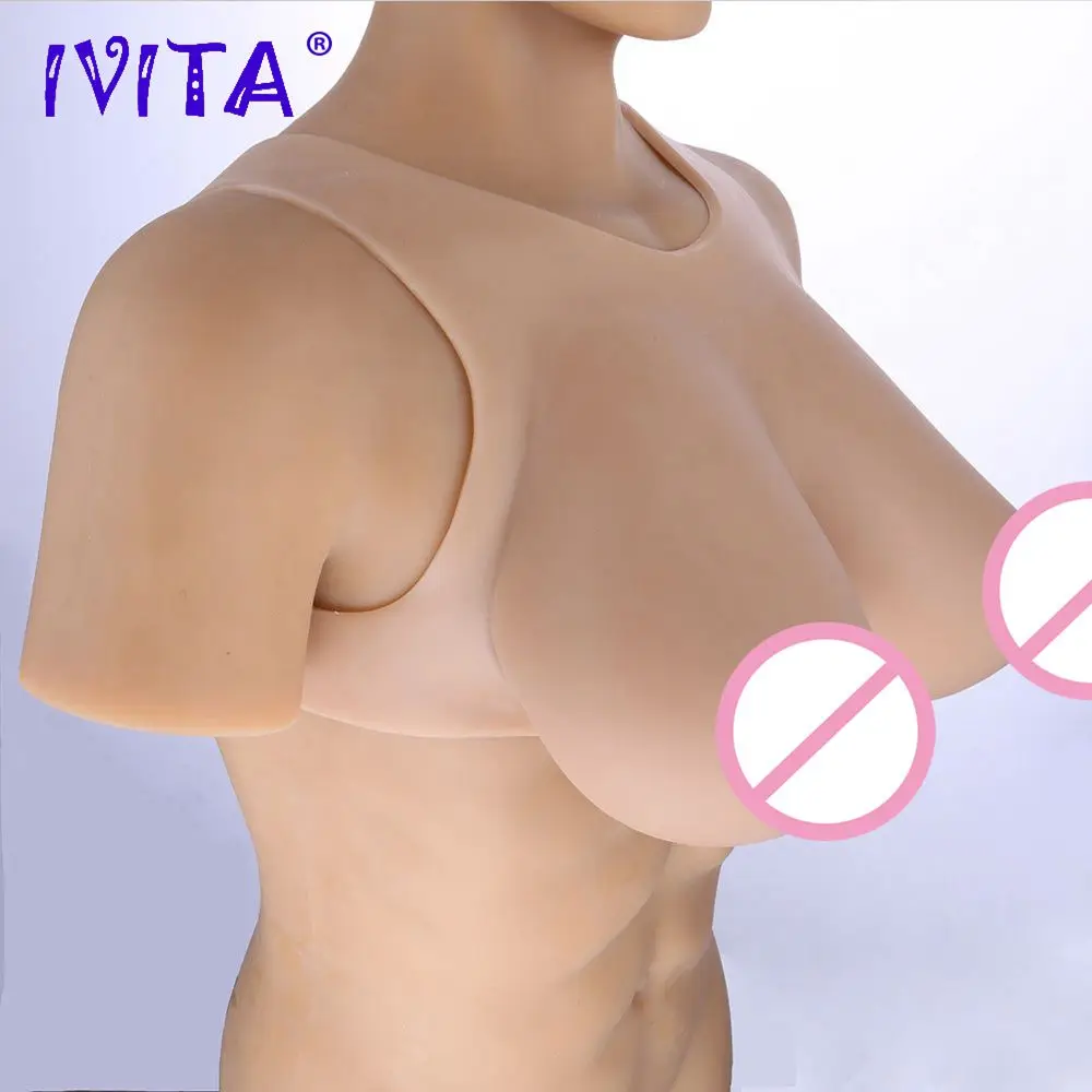 Высококачественные Искусственные Силиконовые накладные груди IVITA искусственные