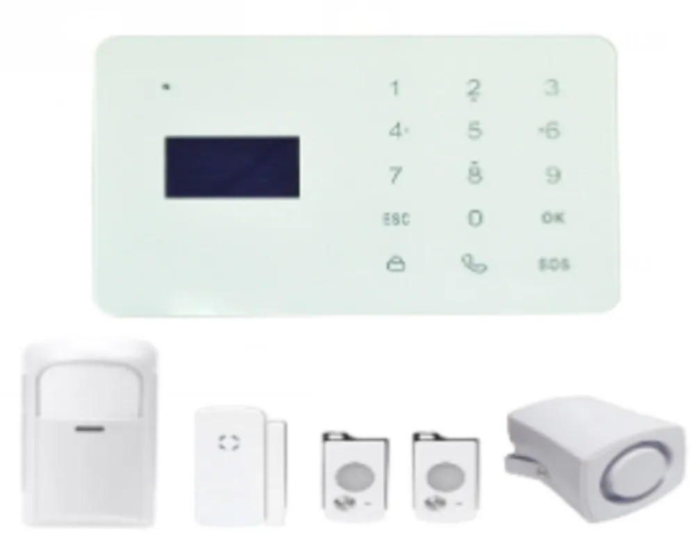 Support UP to 100 PIR Sensor 50 Control Wireless GSM Alarm System