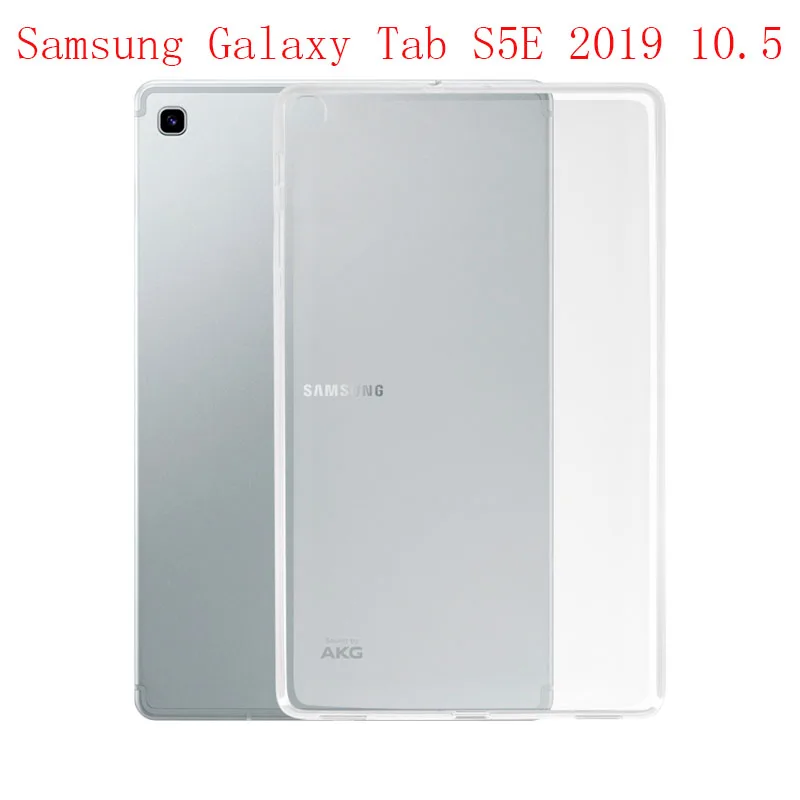 Tab S5E 10.5 T720 Прозрачный чехол для samsung Galaxy Tab A 10,1 S5E 10,5 T515 T720 T725 чехол s мягкий TPU чехол для samsung Tab A 8 8,0 - Цвет: Tab S5E 10.5 T720