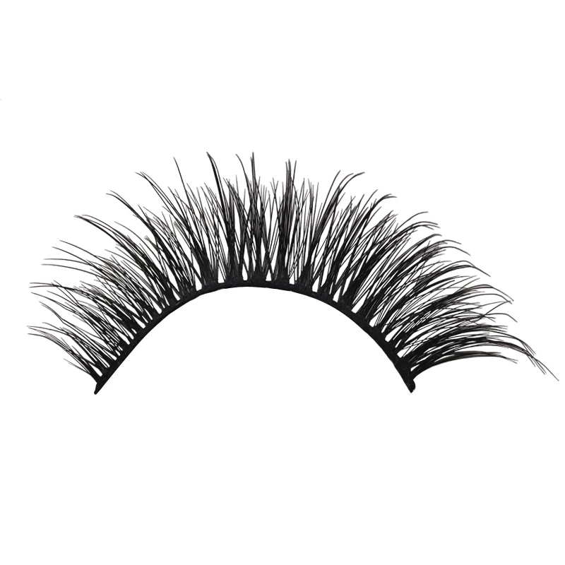 MOONBIFFY Fake Lashes Long Makeup 3D Mink Extension Eyelash Eyelashes For Beauty 3 Pairs Natural False | Красота и здоровье
