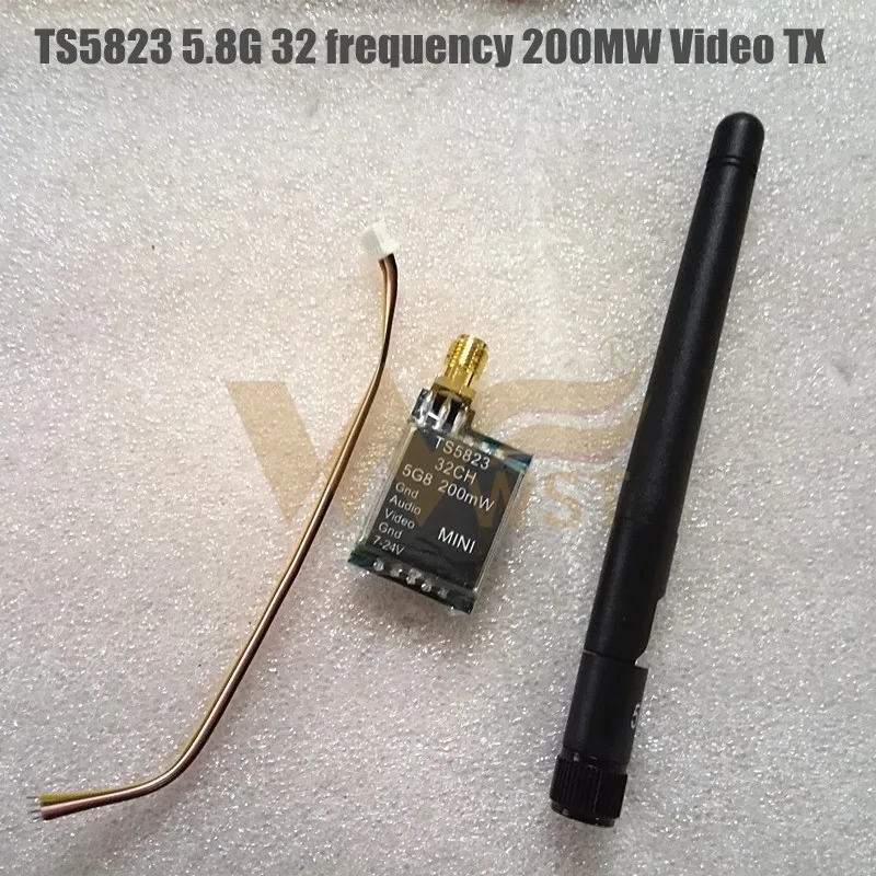 TS5823 5.8 ГГц 32Ch 200 МВт Q видео передатчик TX модуль RP SMA для Phantom DIY Мини Drone Quadcopter QAV250/