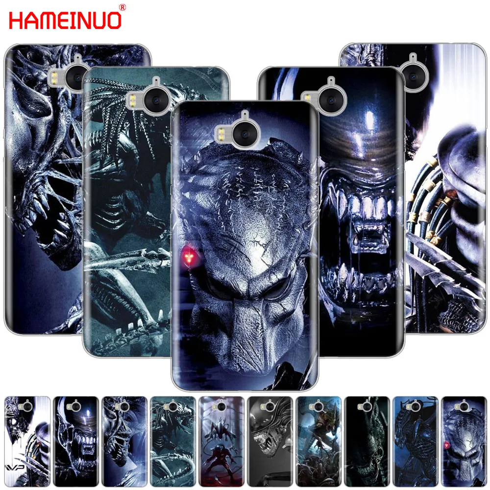 HAMEINUO Alien vs Predator Cool Чехол для мобильного телефона huawei honor 3C 4X 4C 5C 5X 6 7 Y3 Y6 Y5 2 II Y560