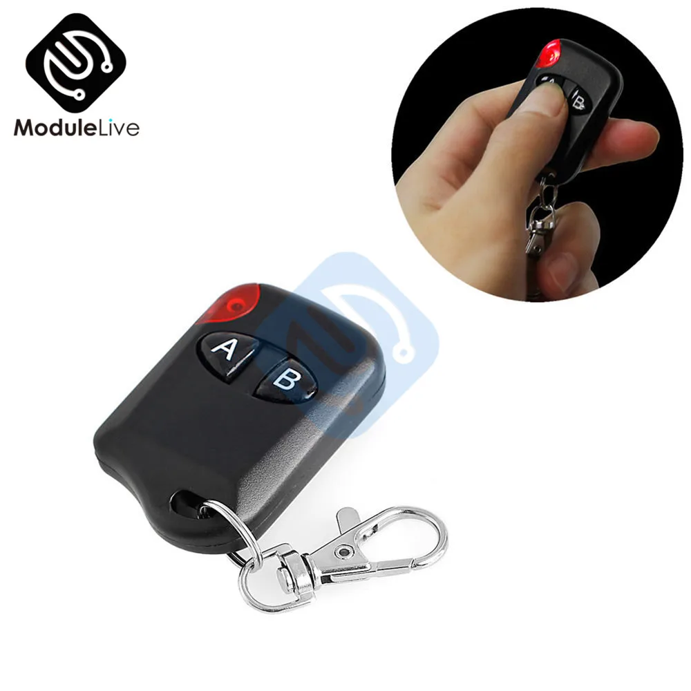 2 Key Wireless RF Remote Controller 433MHz Control Garage Door Gate Transmitter for Home Shopping Centers Burglar Alarm | Инструменты