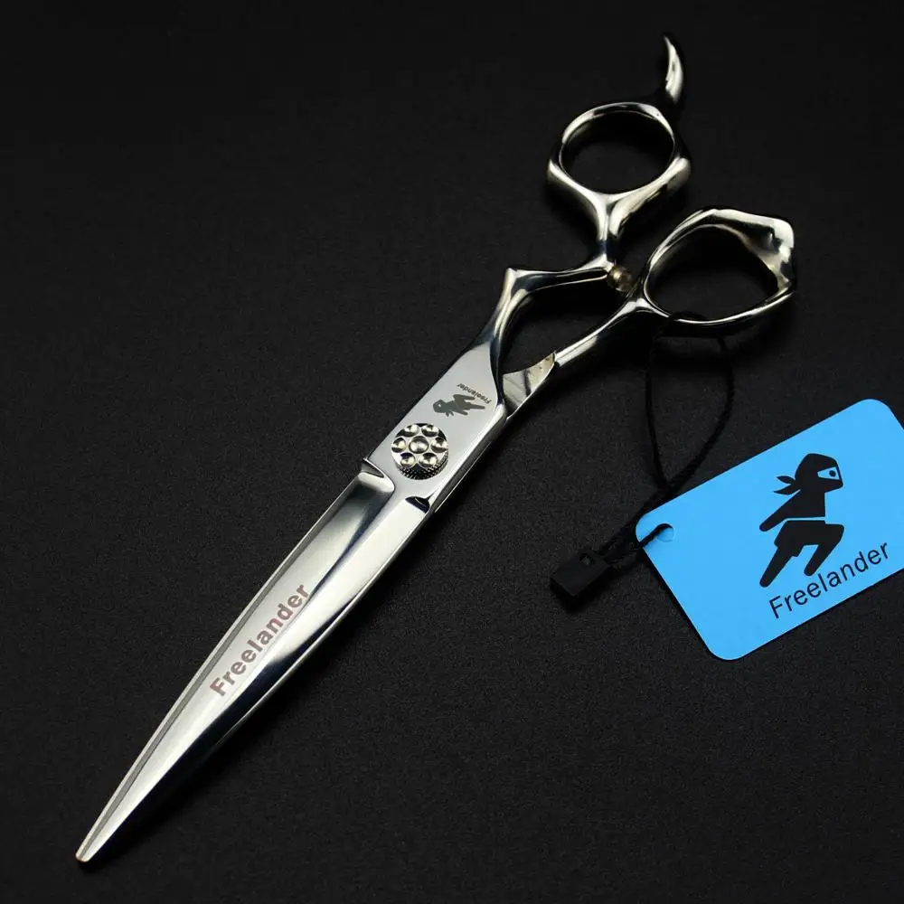 

Customize New Upscale Germany 440c 7 inch Willow cut hair scissors cutting barber tools makas hot shears hairdressing scissors