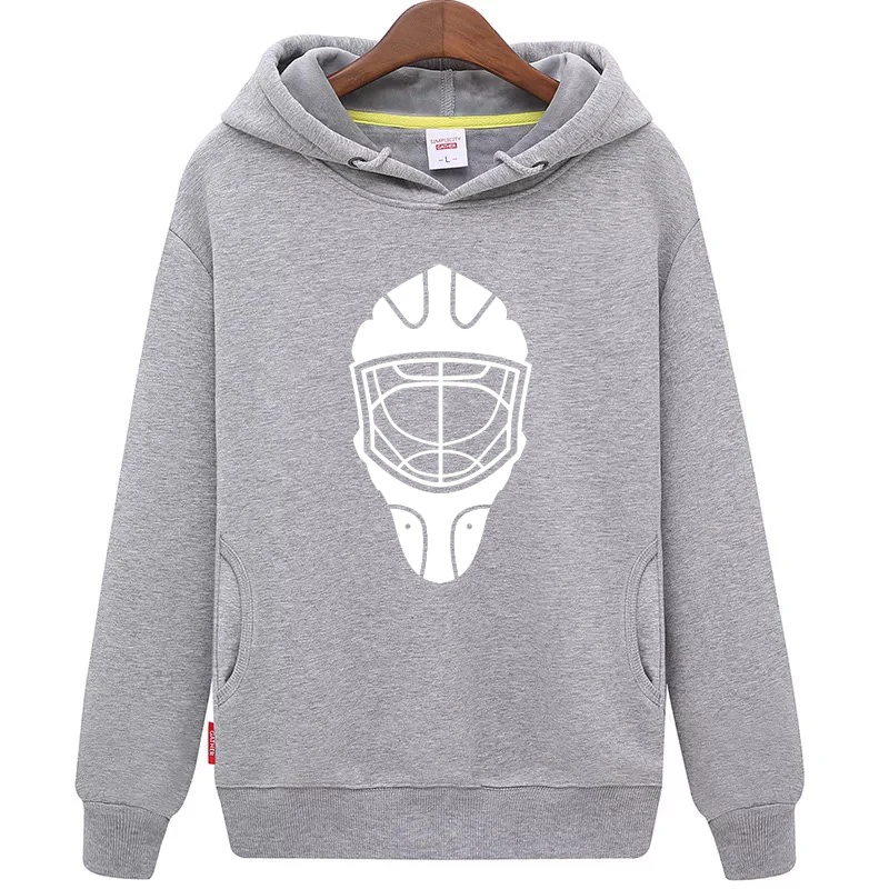 COLDINDOOR Бесплатная доставка дешевая Молодежная серая хоккейная толстовка с
