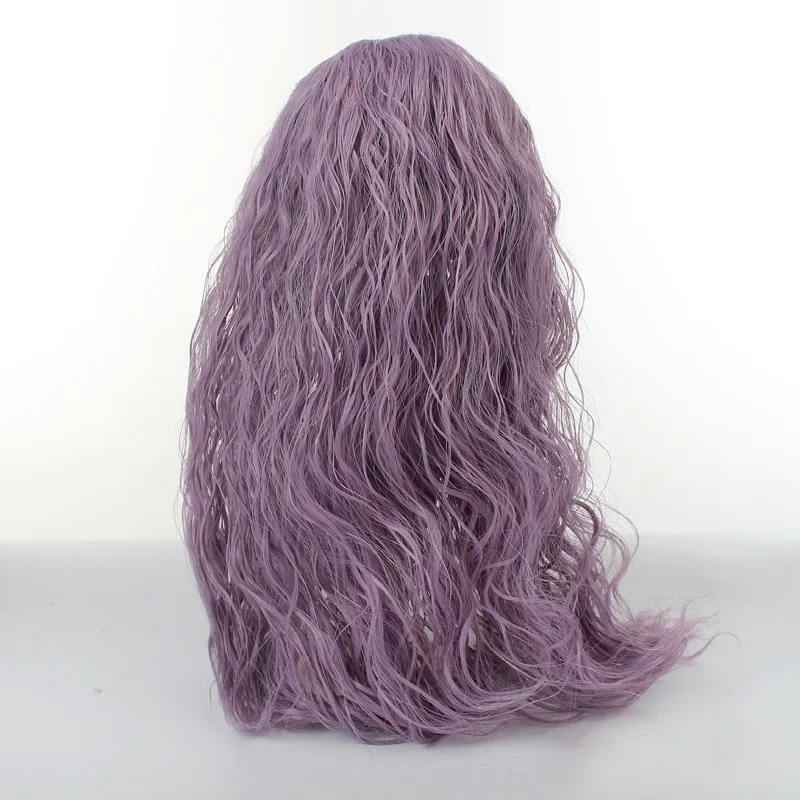 

Green and Purple Long Curly Wigs for Blyth Dolls High Temperature Fiber Doll Hair Wig Only