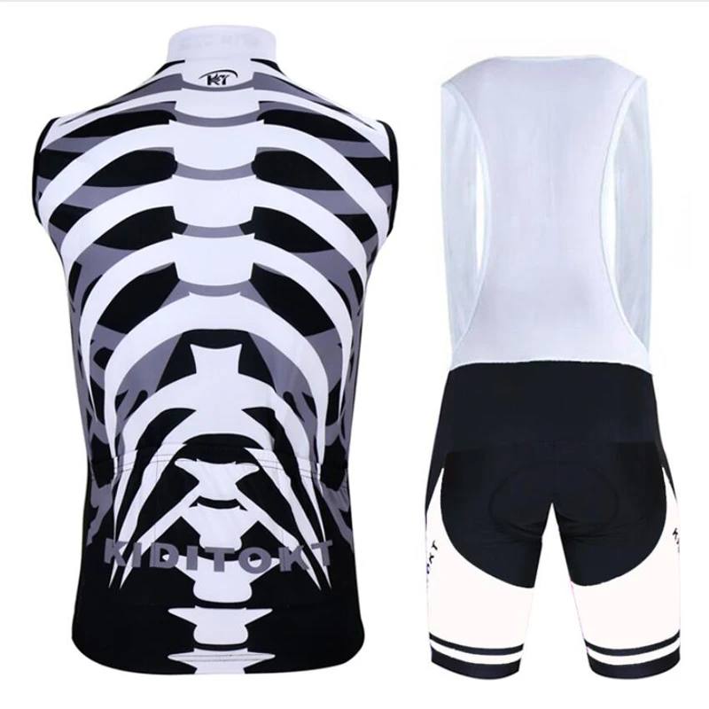 Летние дышащие жилеты без рукавов для велоспорта Комплект Джерси MTB велосипедный