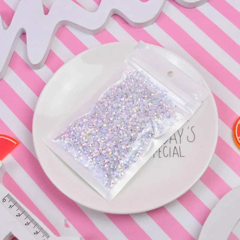 20 г/пакет мини стерео алмазные слизи заполняющие DIY материалы кристальная глина