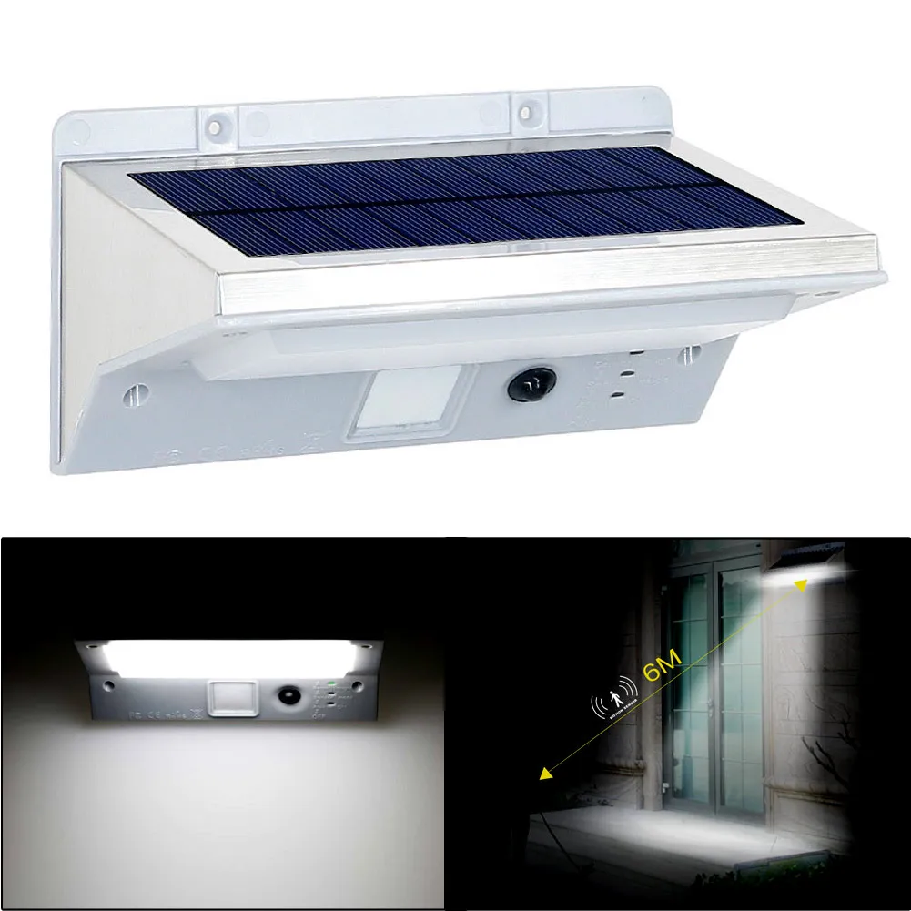 21 светодиодный 3 режима солнечный датчик движения PIR активированный IP44