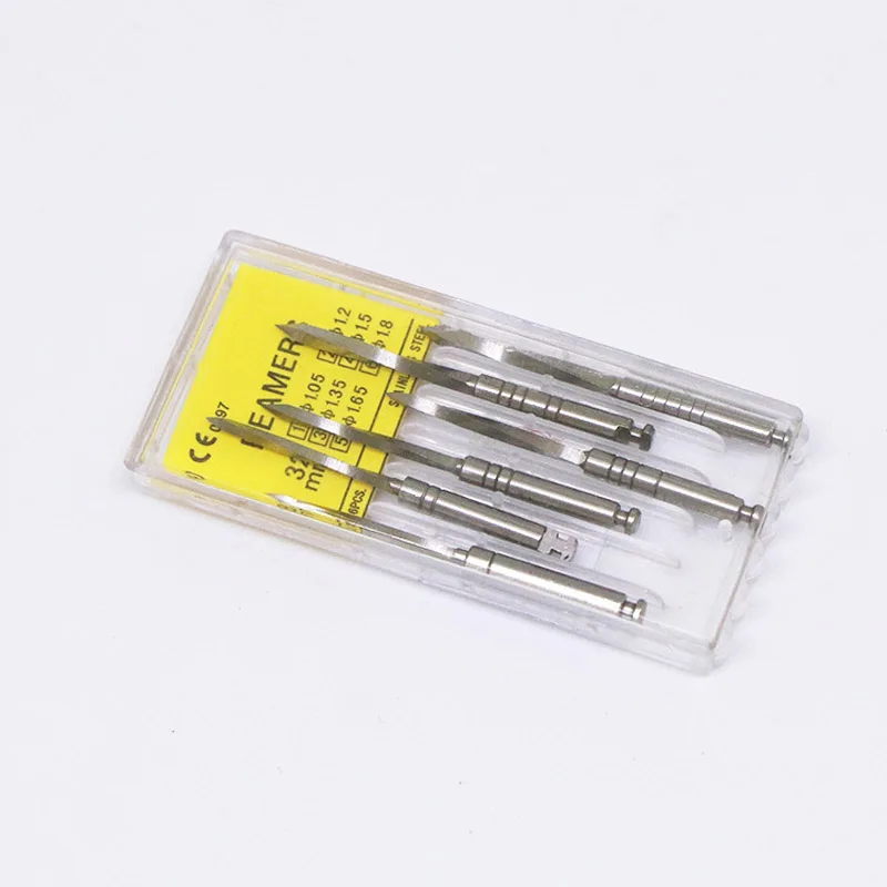 6pcs Stainless Steel Dental Endodontic files Peeso Reamers Drill Endo Assorted 1-6 32mm | Красота и здоровье