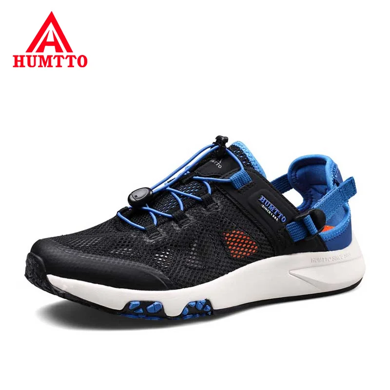 

Нескользящая износостойкая Мужская водонепроницаемая обувь, дышащие легкие босоножки для мужчин, летняя уличная спортивная обувь для путе...