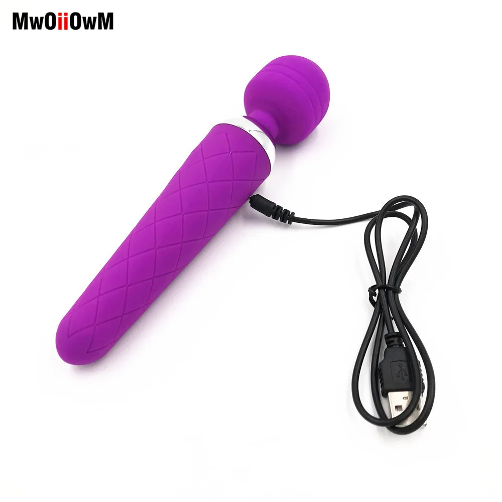 MwOiiOwM USB Перезаряжаемый микрофон вибратор массажер для точки G водонепроницаемая