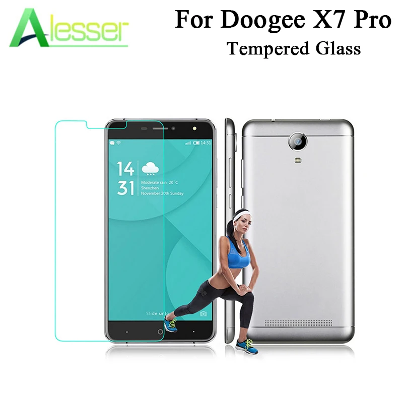Alesser Для Doogee X7 Pro закаленная Защитная стеклянная пленка для экрана