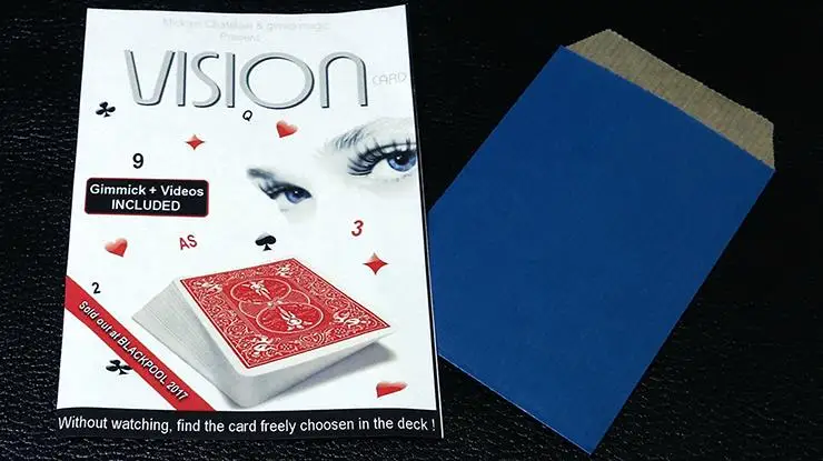 VISION (трюк и онлайн инструкция) от Mickael Chatelain магический трюк магическое шоу