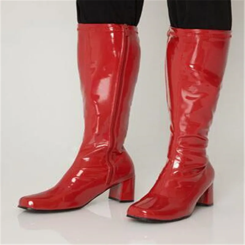 High heels with square new European and nightclub high quality boots for women's dancing shoes | Спорт и развлечения