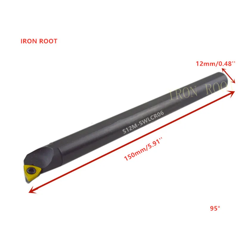 

S16Q / S20R / S25S-SWLCR06 / SWLCL06 токарный станок с ЧПУ, держатель внутреннего токарного инструмента, Расточная штанга для вставки WCMT06