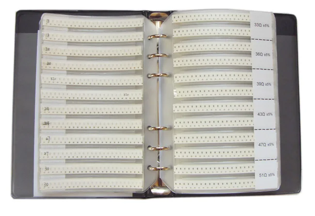 0805 SMD флэш книга 5% Допуск 170valuesx50 шт = комплект резисторов 8500 0R ~ 10 м|resistor kit|resistor