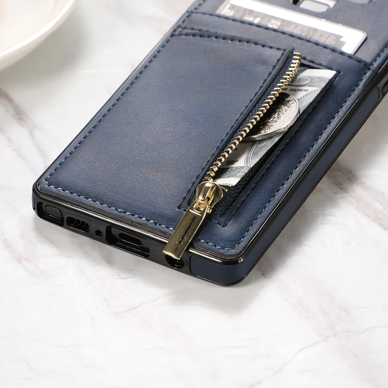 S10e PU Leather Back Case for Samsung Galaxy S7 edge S8 plus S9 Card Insert S10 Note 8 9 |