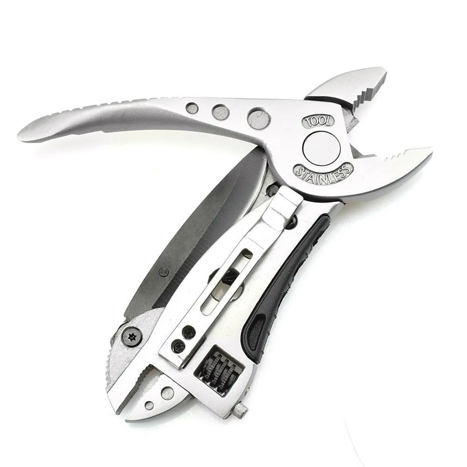 Original Multitool Pliers Pocket Knife Screwdriver Set Kit Adjustable Wrench Jaw Spanner Repair Survival Hand Multi Tools Mini |