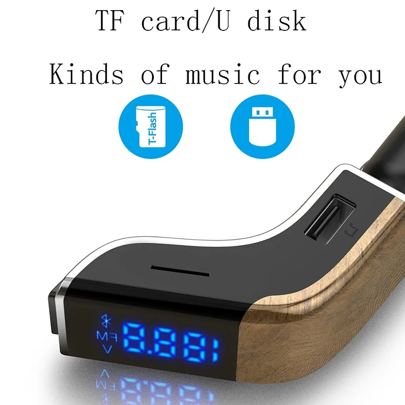 4 в 1 Hands Free Беспроводной Bluetooth MP3 плеер автомобиля FM USB Аудиомагнитолы