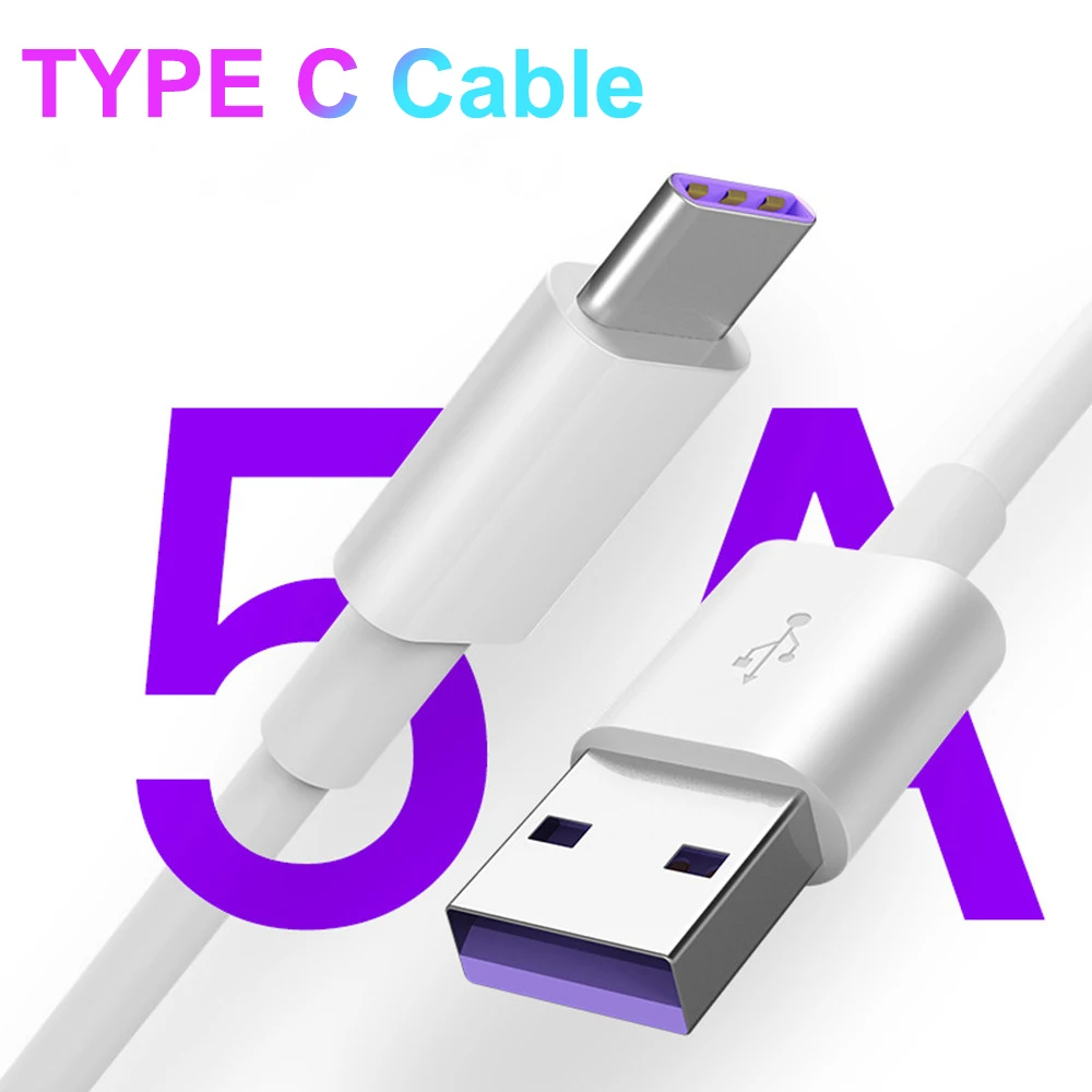 Кабель USB Type-C для Samsung Huawei P30 Pro быстрая зарядка мобильный телефон C PD кабель