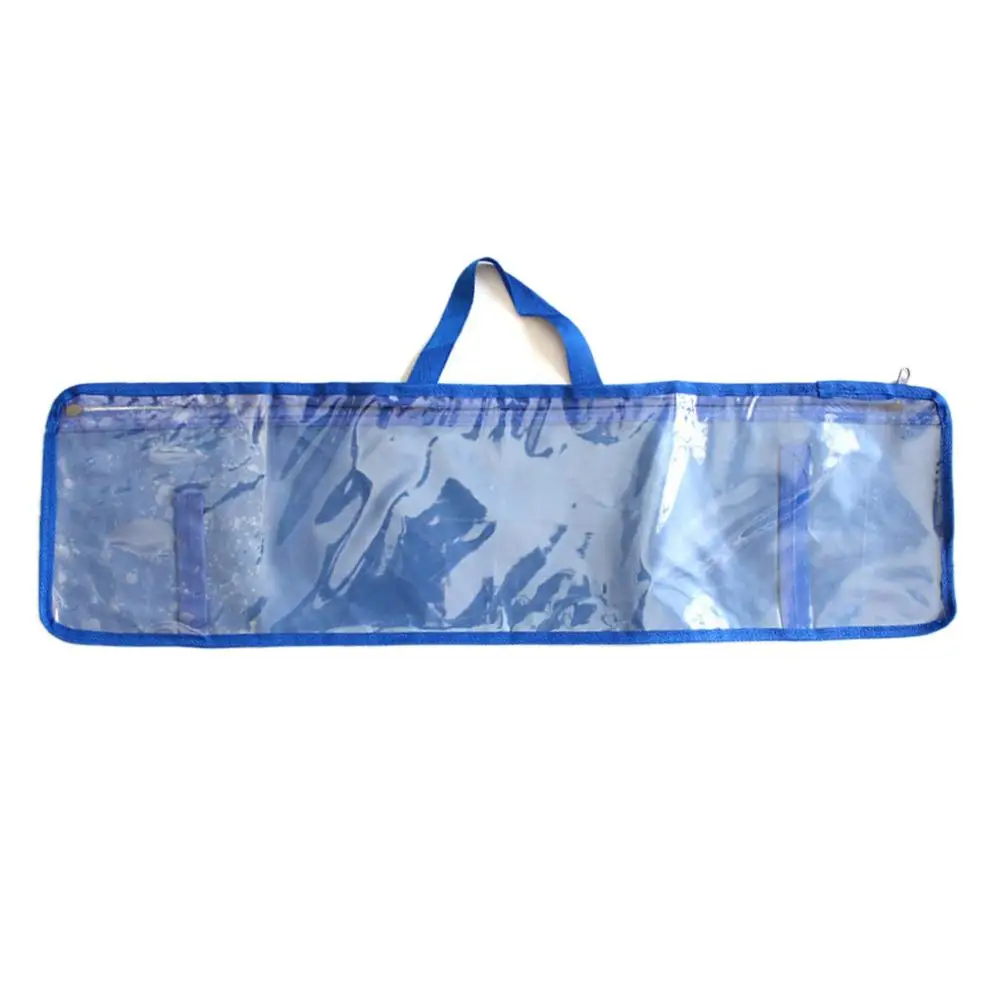 Прозрачная пластиковая сумка для удочки снасти катушки чехол переноска