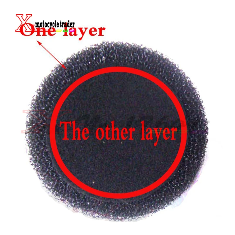 Motorcycle Sponge Air Filter Straight /Bent Neck 32/35/38/42/45/48mm for ATV Dirt Pit Bike Carburetor 70/110/125/150/200/250 cc |