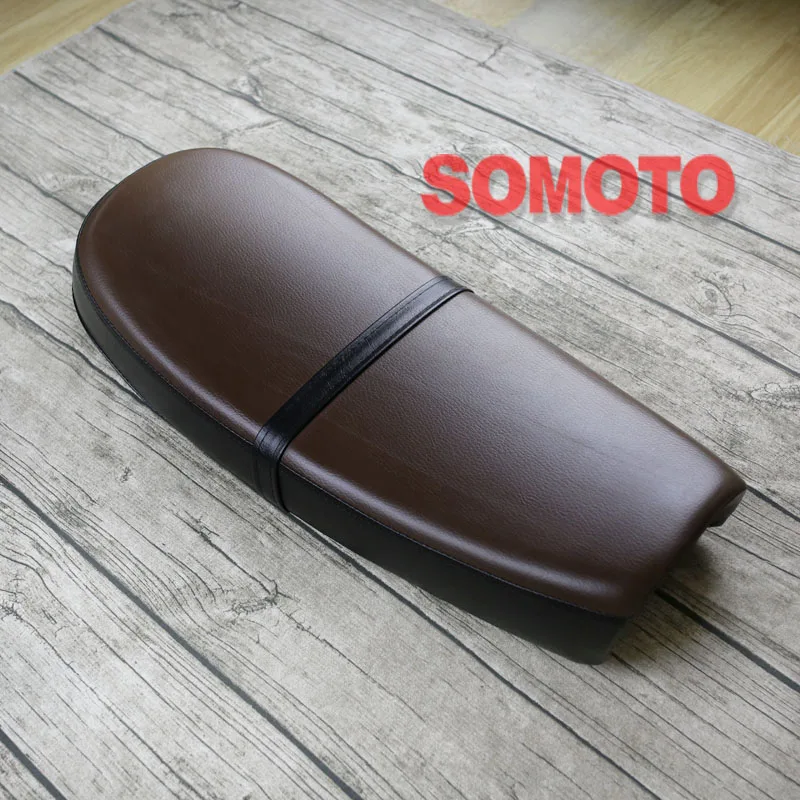 Винтажная подушка для кафе в стиле SR классическое сиденье мотоцикла Browm плоское