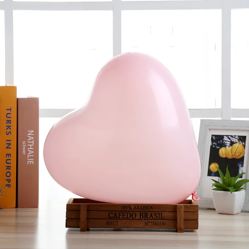 Сердце острые шары Свадебные украшения Воздушные детский душ День Рождения