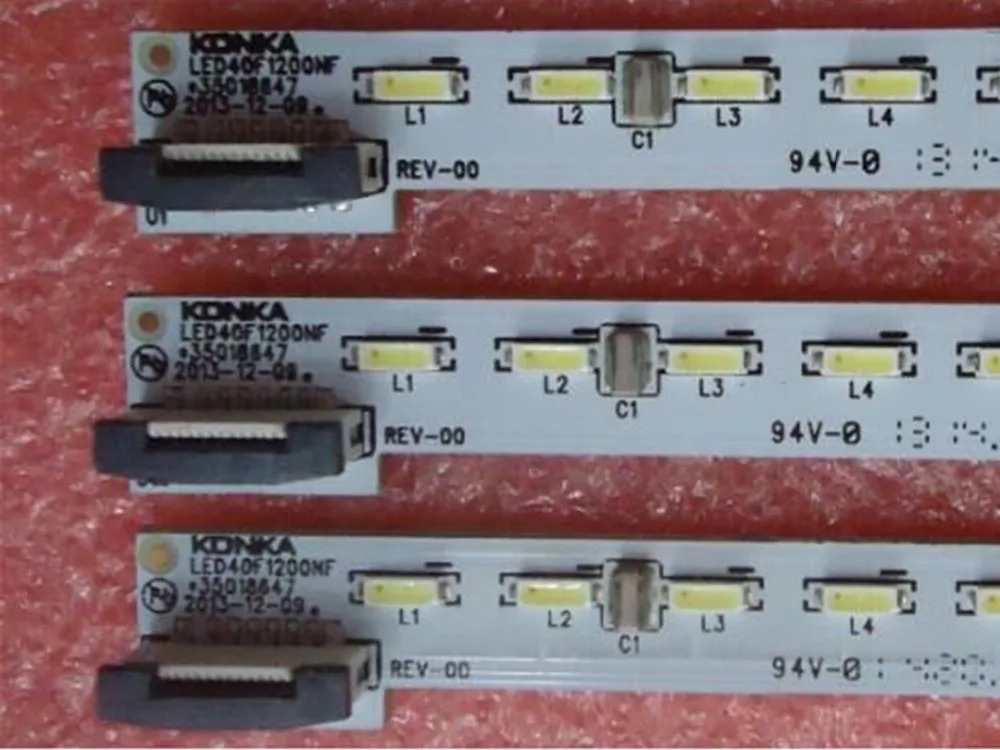 

FOR konka LED40F1300NF Article lamp 35018649 35018647 1piece=64LED 498MM