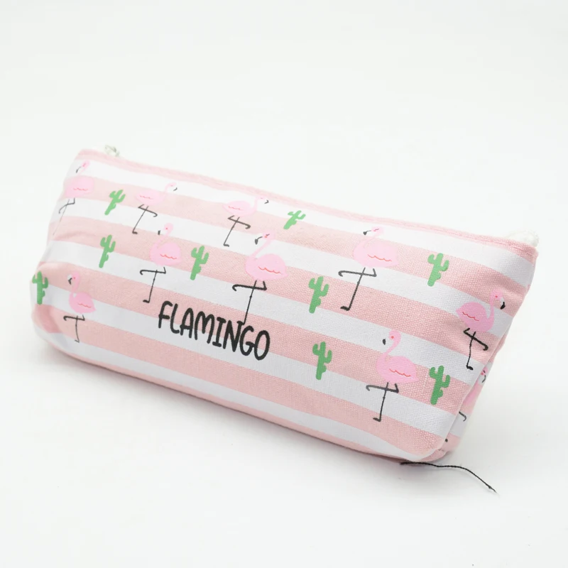 Фламинго пенал Kalem Kutusu школьные принадлежности Estojo Escolar Etui Kalemlik Okul кактус Kawaii Estuches