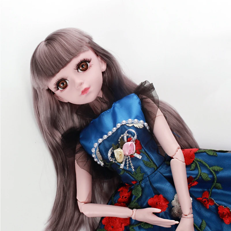 60 см 1/3 BJD куклы игрушки DIY милый 18 суставов набор кукол-игрушек с париками одежда обувь макияж bjd куклы игрушки для девочек подарок