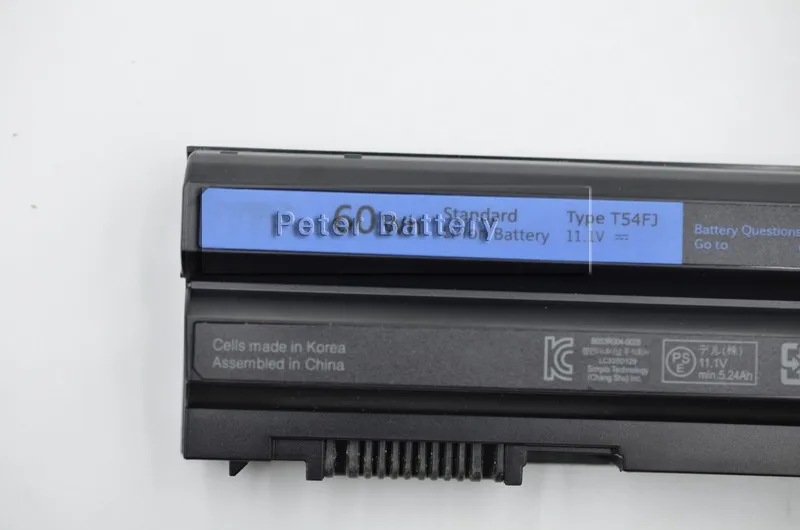 JIGU Оригинальный аккумулятор для ноутбука Dell E5420 E5420m E5430 E5520 E5520m E5530 E6120 E6420 Vostro 3460 3560