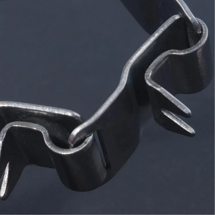 

High quality Brand Stainless Steel Disc 40-60CM Adjustable Dog Training Chain Dog-Collar