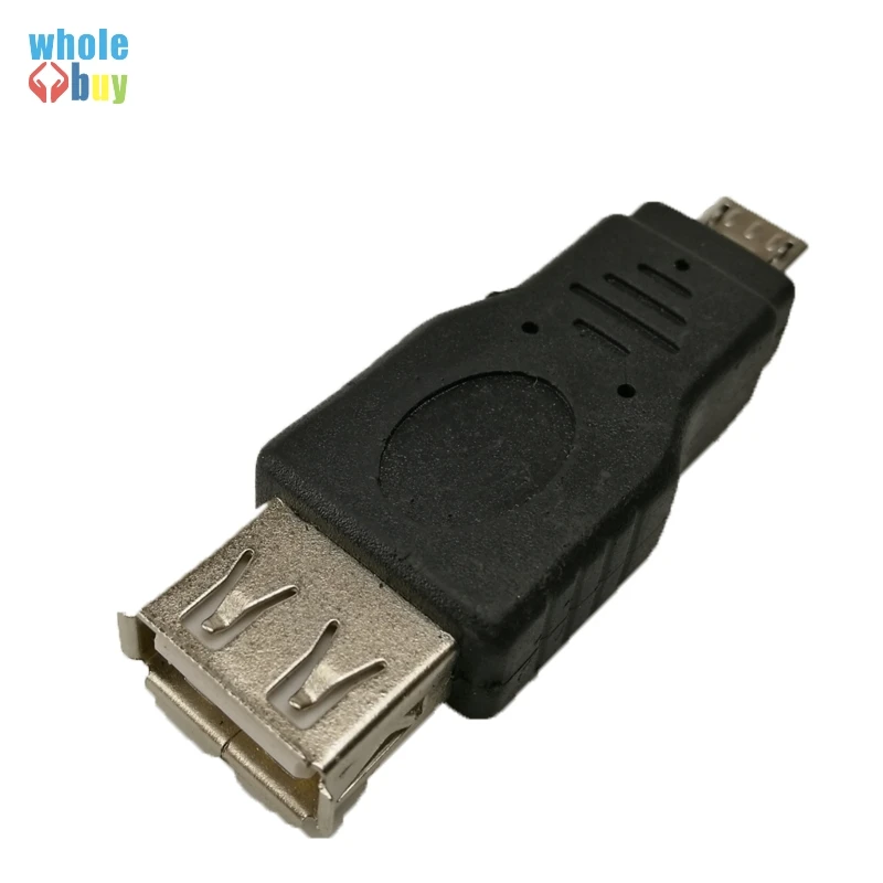300 шт/партия USB 2 0 Женский к Micro OTG Хост адаптер для сотового телефона планшета
