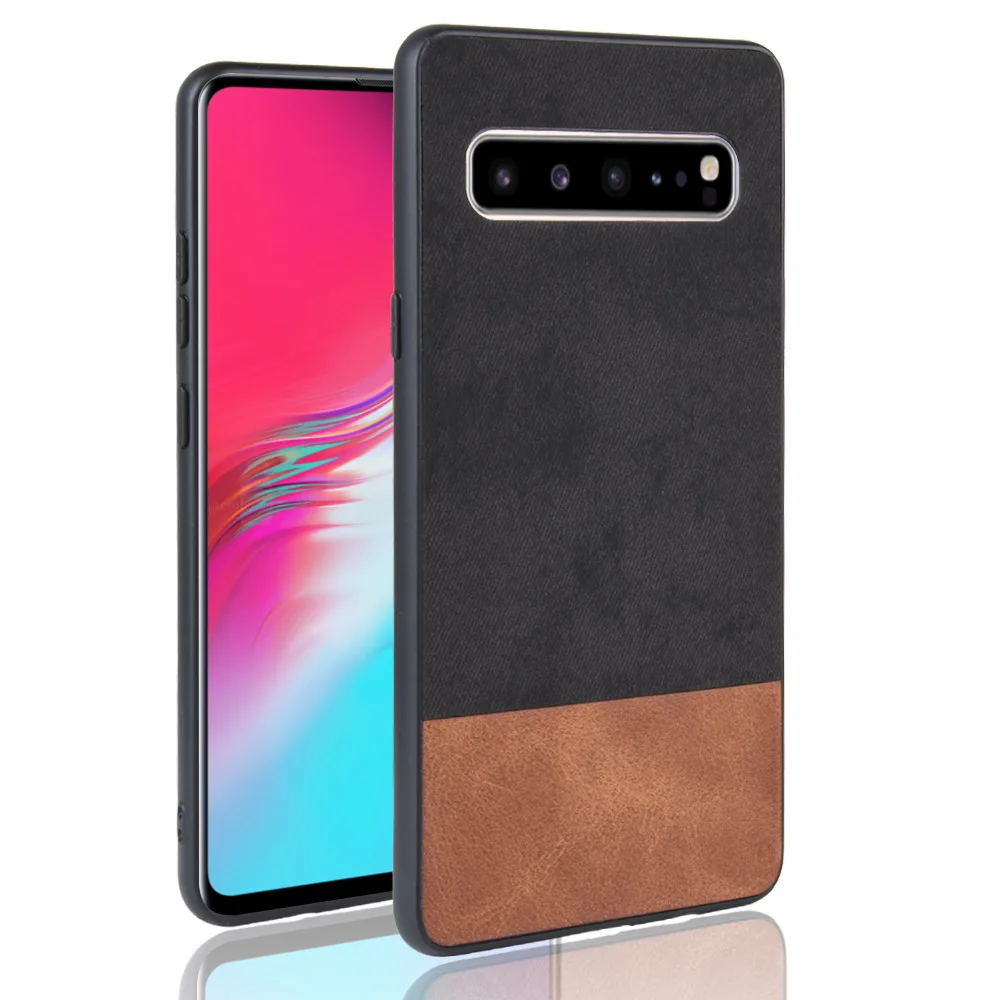 Чехол для Samsung Galaxy S10 5G силиконовый чехол с мягкими краями ковбойский из