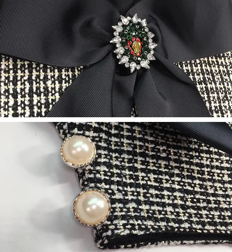 Корейская версия Осень 2018 женские новые галстук бабочка закругленный отложной