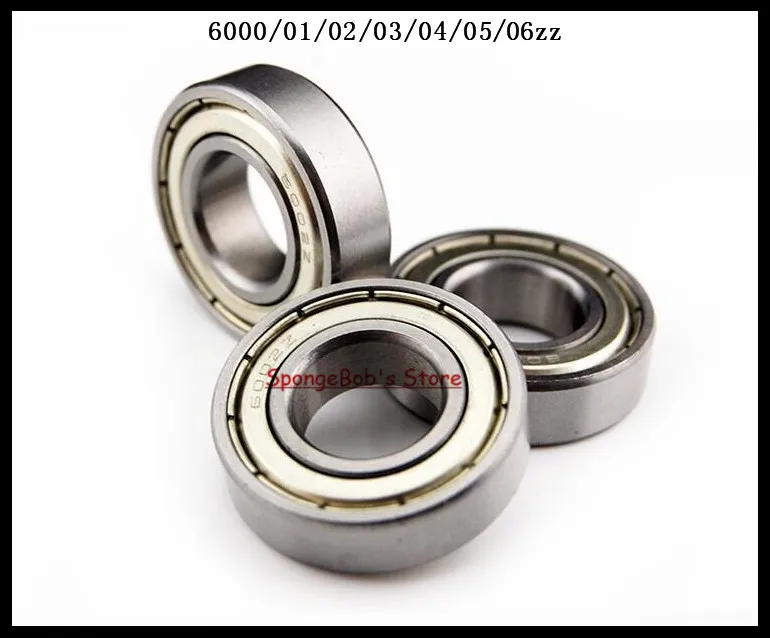 

1-5pcs/Lot 6000ZZ / 6001ZZ / 6002ZZ / 6003ZZ / 6004ZZ / 6005ZZ / 6006ZZ Miniature Bearing Deep Groove Ball Bearing