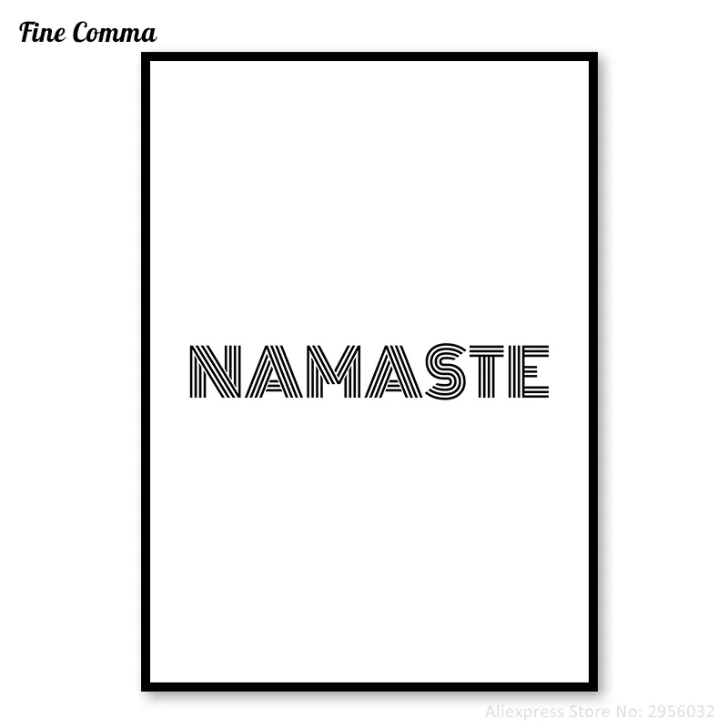 Namaste съешите больше растений Делайте печать цитаты Минималистичная типография