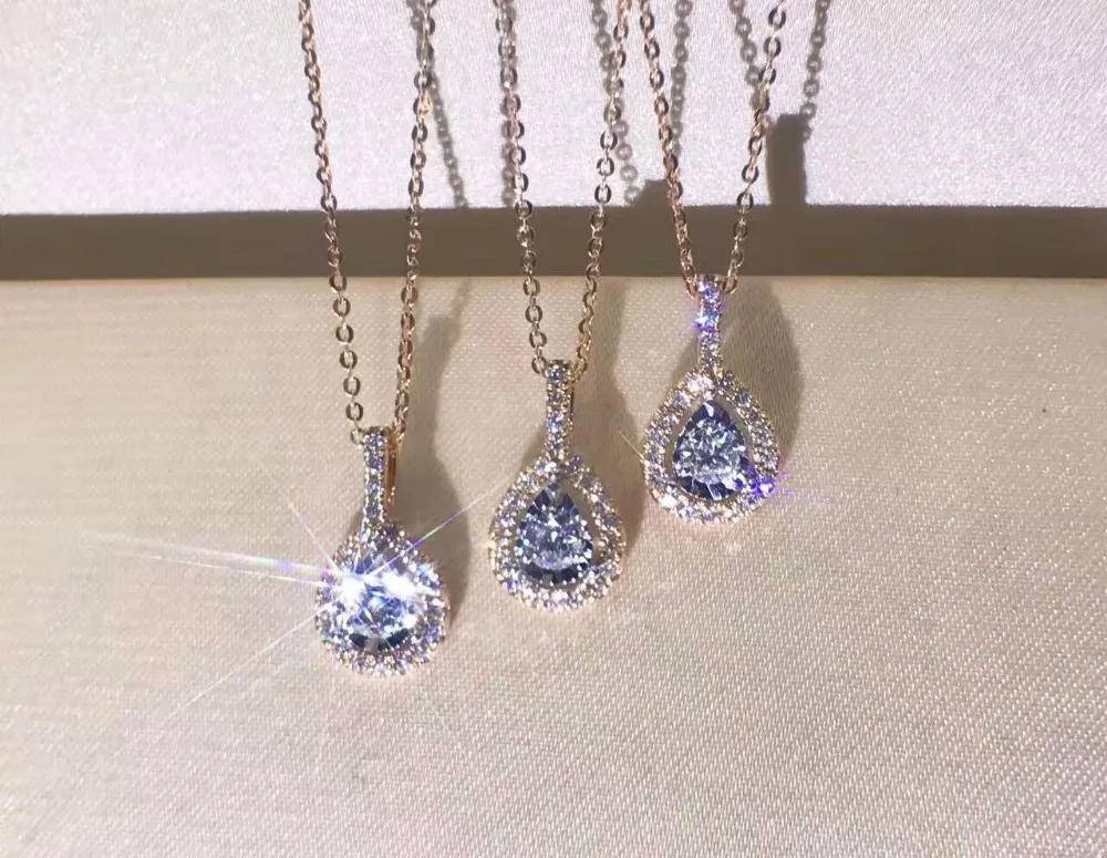 Лазамеро венчик 0.13CT круглая огранка Груша Дизайн Проложить Набор 18k белое золото