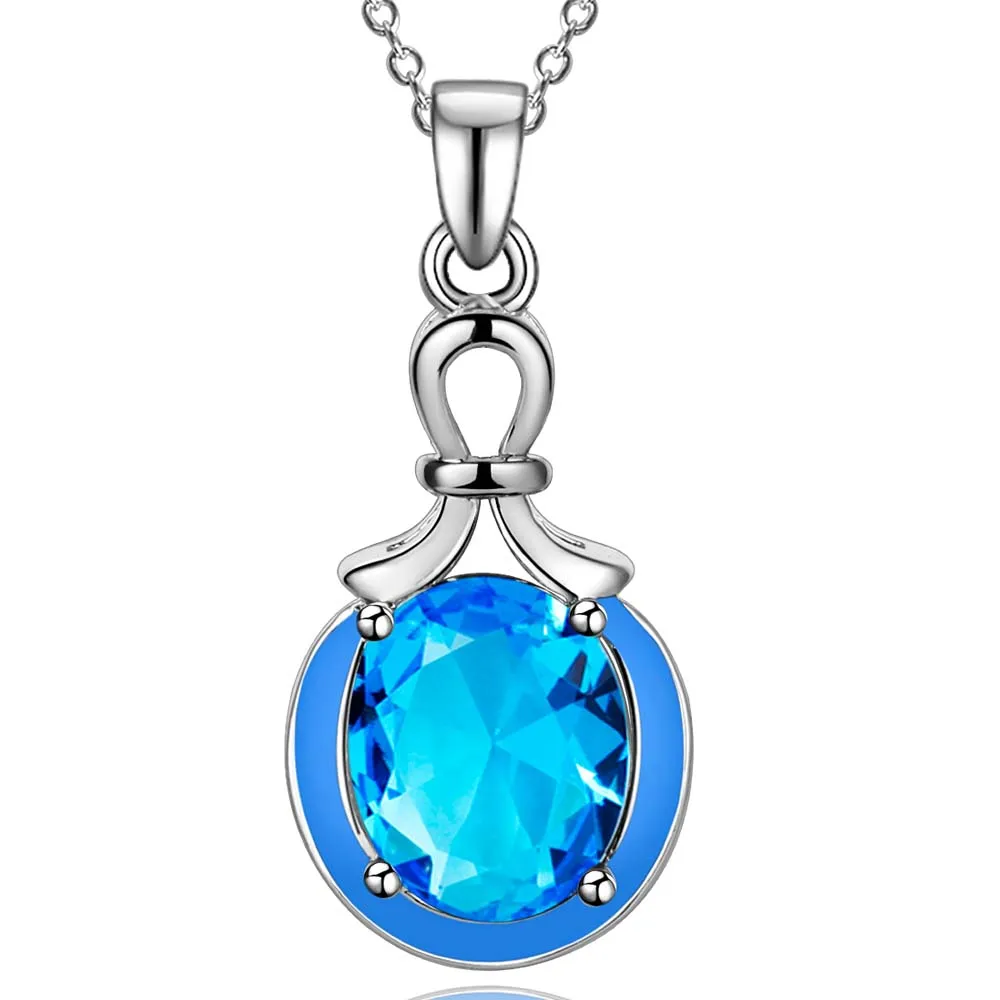 Оптовая продажа Бесплатная доставка модные украшения с серебряным покрытием