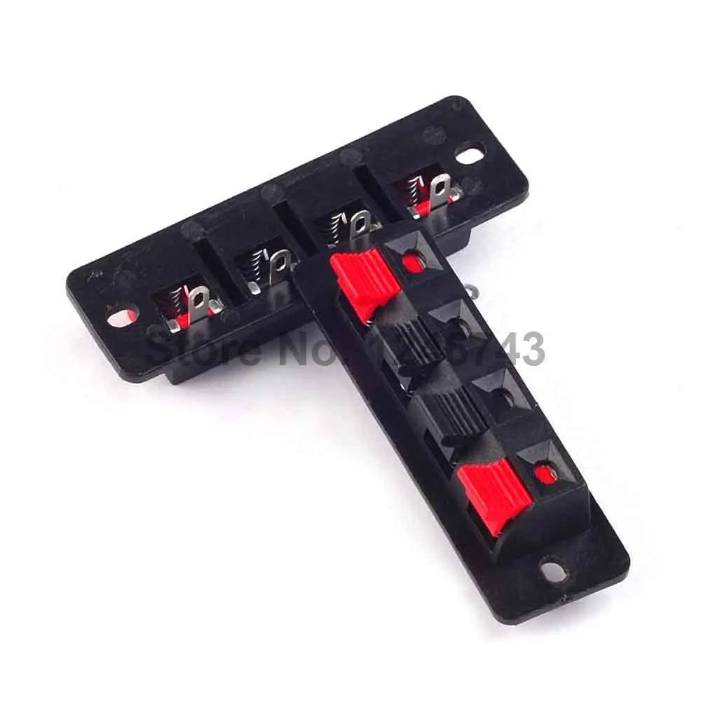 5 шт. однорядные 4 контактные позиционные разъемы для колонок|connector board|connector